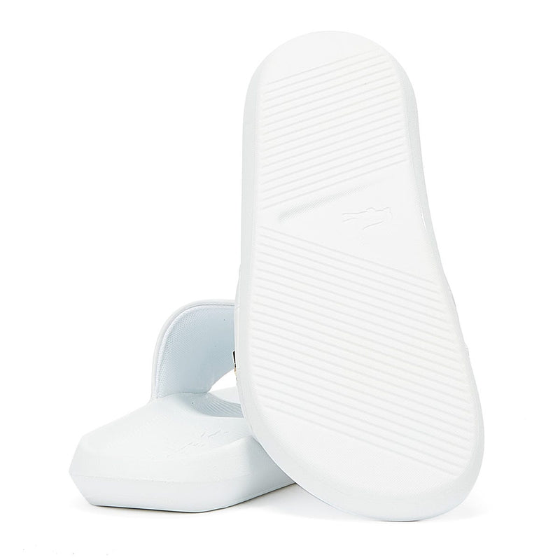 Lacoste Croco Slide 120 3 Mens White / White Slides