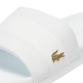 Lacoste Croco Slide 120 3 Mens White / White Slides