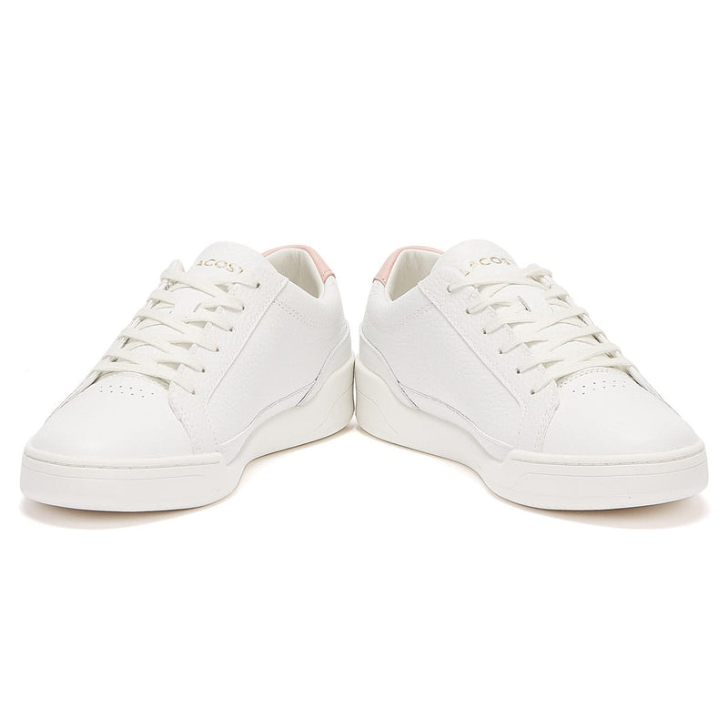 Lacoste Challenge 120 1 Womens White / Light Pink Trainers