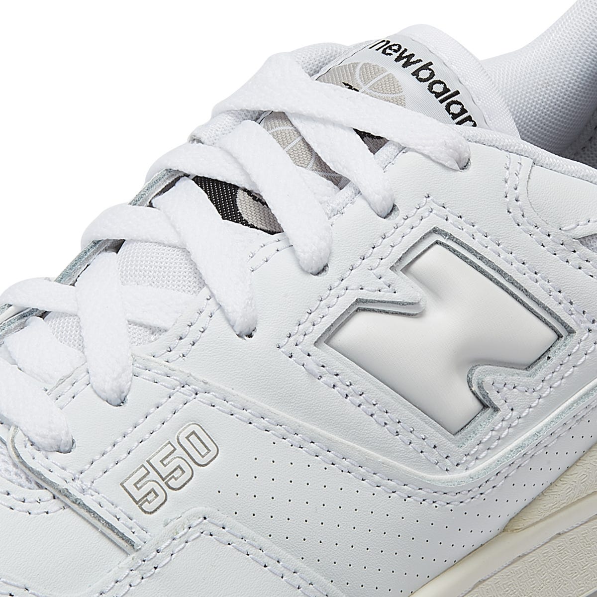 New Balance 550 White Trainers