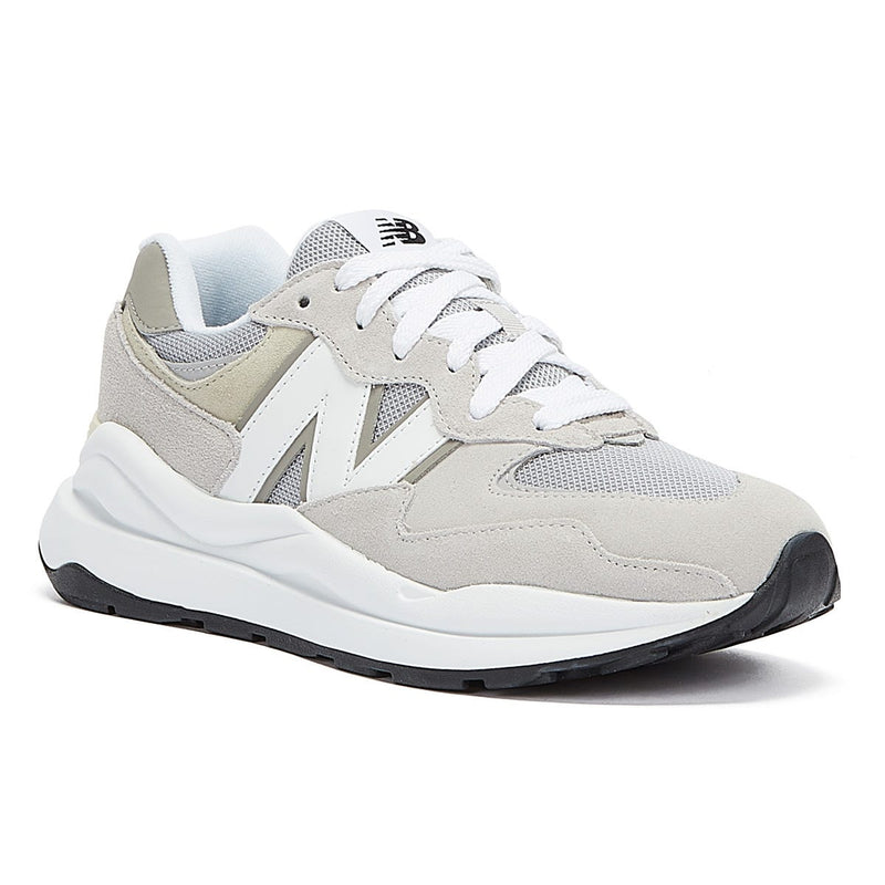 New Balance 57/40 Mens Grey / White Trainers