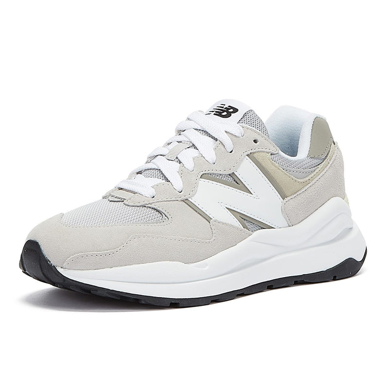 New Balance 57/40 Mens Grey / White Trainers