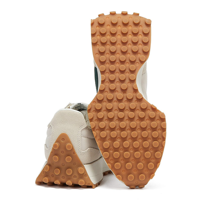 New Balance 327 Mens Grey / Green Trainers