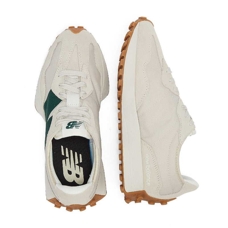 New Balance 327 Mens Grey / Green Trainers