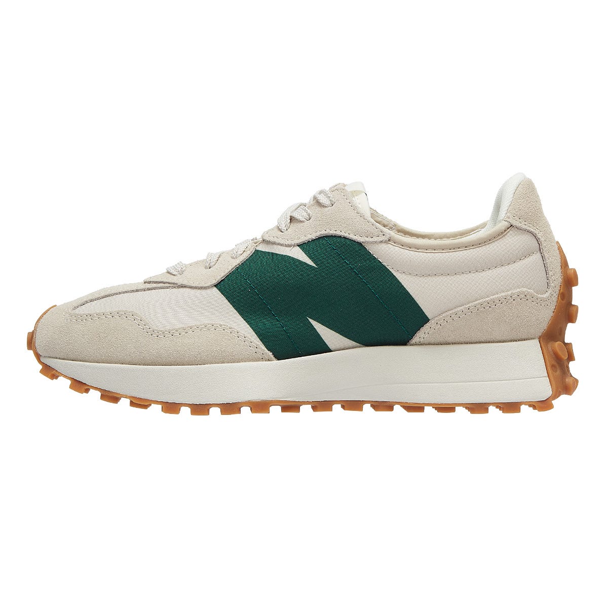 New Balance 327 Mens Grey / Green Trainers