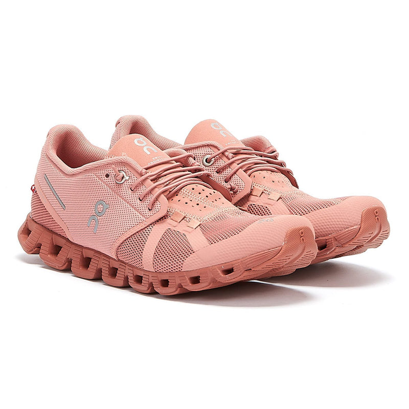 On Running Cloud Monochrome Womens Pink Trainers