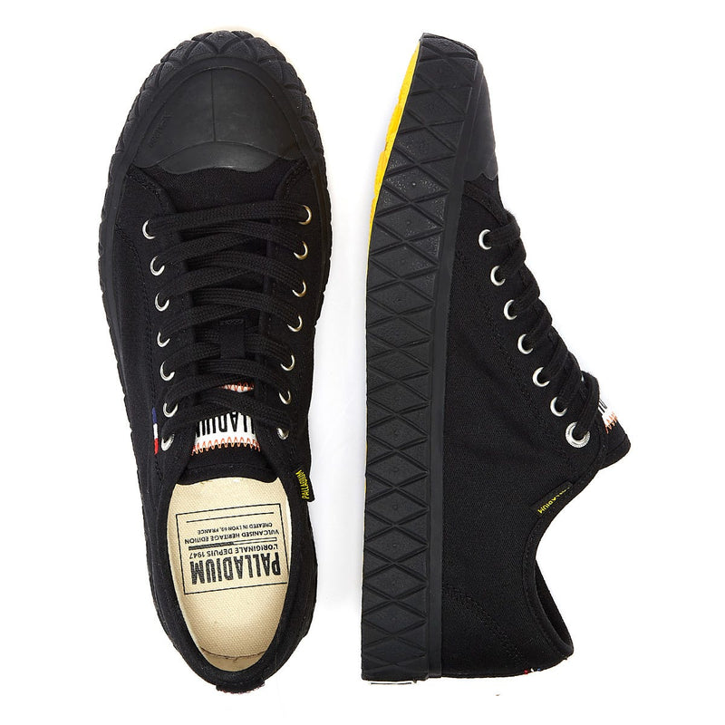 Baskets Palladium Ace Star noires