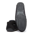 Ralph Lauren Declan Twill Bear Mens Black Slippers