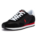 Ralph Lauren Train 85 Mens Black / Red Trainers