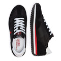 Ralph Lauren Train 85 Mens Black / Red Trainers