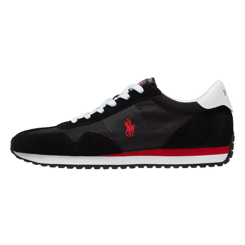 Ralph Lauren Train 85 Mens Black / Red Trainers