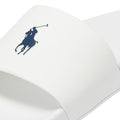 Glissades Ralph Lauren Polo Player White / Navy