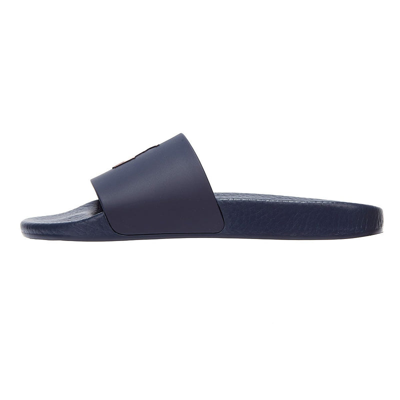 Ralph Lauren Polo Player Mens Navy / Red Slides