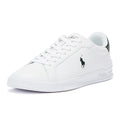 Ralph Lauren Heritage Court II Mens White / College Green Trainers