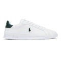 Ralph Lauren Heritage Court II Mens White / College Green Trainers
