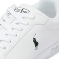 Ralph Lauren Heritage Court II Mens White / College Green Trainers