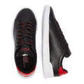 Ralph Lauren Heritage Court II Mens Black / Red Trainers