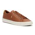Ralph Lauren Longwood Mens Tan Trainers