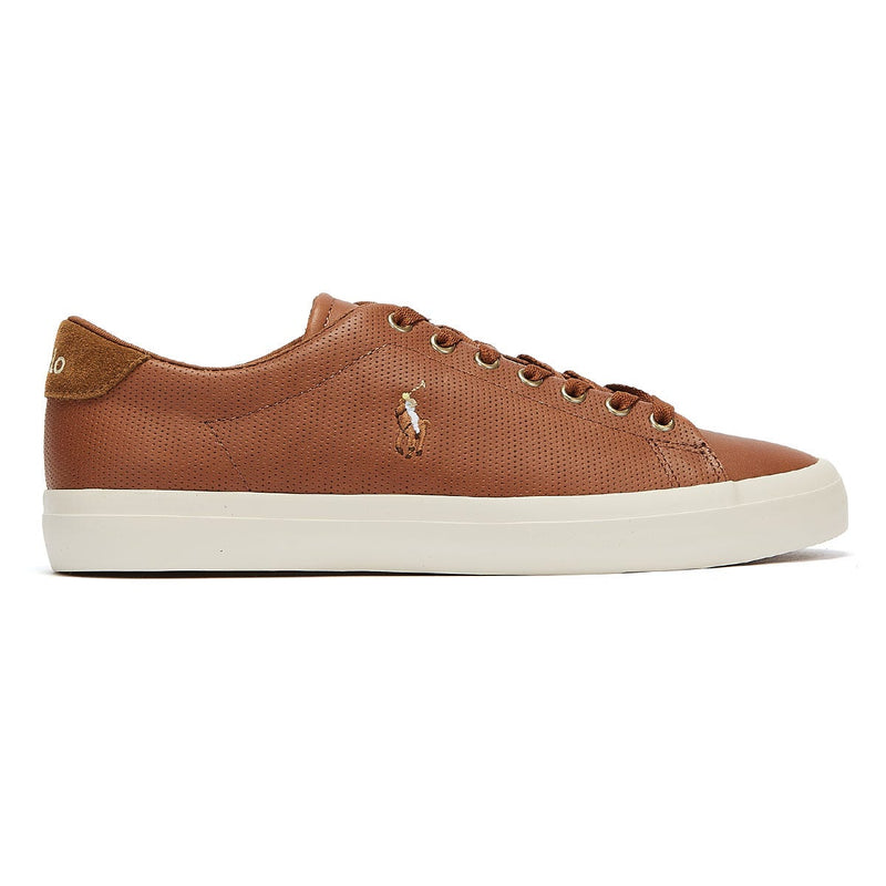 Ralph Lauren Longwood Mens Tan Trainers