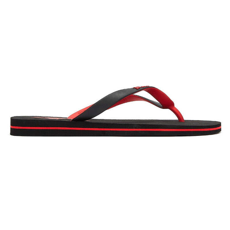 Ralph Lauren Bolt Mens Black Flip Flop