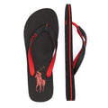 Ralph Lauren Bolt Mens Black Flip Flop