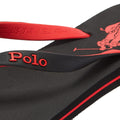 Ralph Lauren Bolt Mens Black Flip Flop