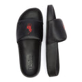 Ralph Lauren Cayson Mens Black / Red Slides