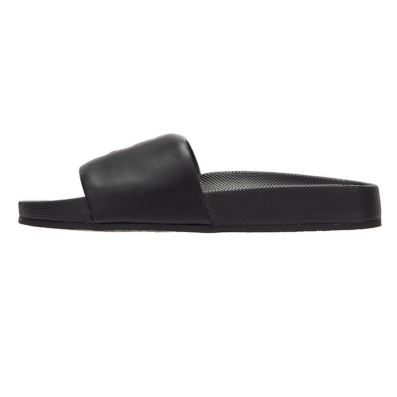 Ralph Lauren Cayson Mens Black / Red Slides