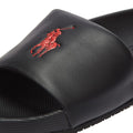 Ralph Lauren Cayson Mens Black / Red Slides