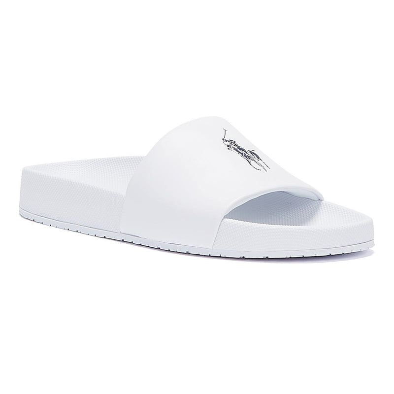 Ralph Lauren Cayson White / Navy Slides