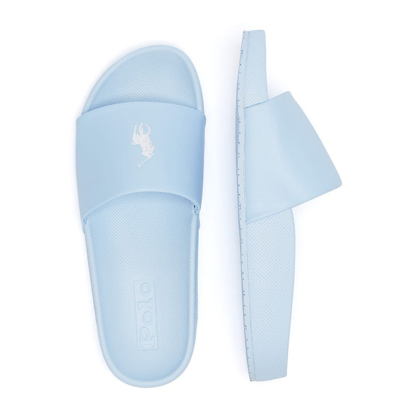 Ralph Lauren Cayson Womens Blue Slides