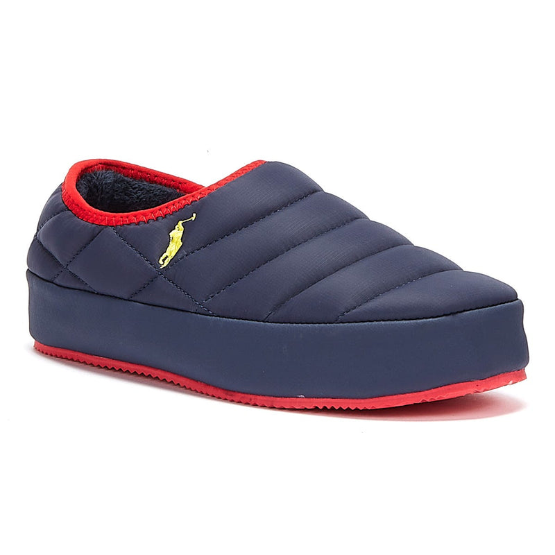 Ralph Lauren Maxson Mens Navy Slippers