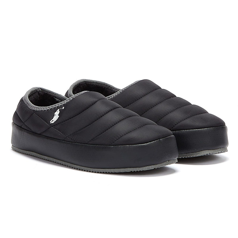 Ralph Lauren Maxson Mens Black Slippers