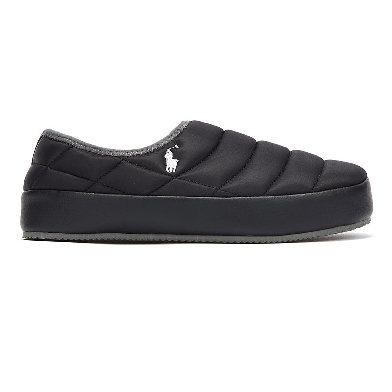 Ralph Lauren Maxson Mens Black Slippers