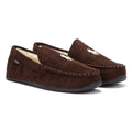 Ralph Lauren Declan Chaussons Homme Marron Foncé