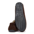 Ralph Lauren Declan Chaussons Homme Marron Foncé