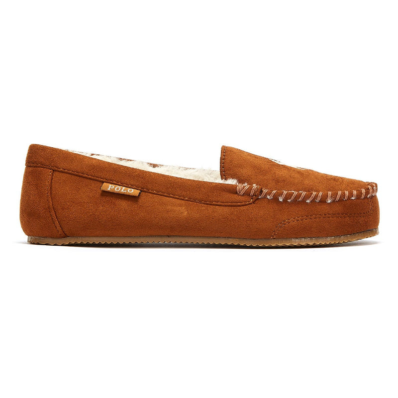 Ralph Lauren Dezi V Womens Brown Slippers