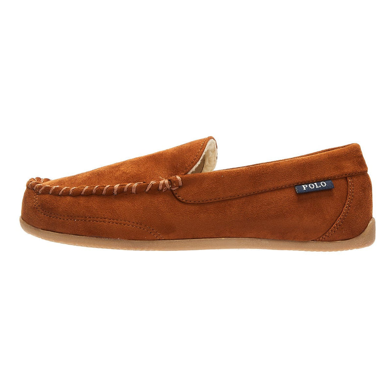 Ralph Lauren Declan Mens Brown Slippers