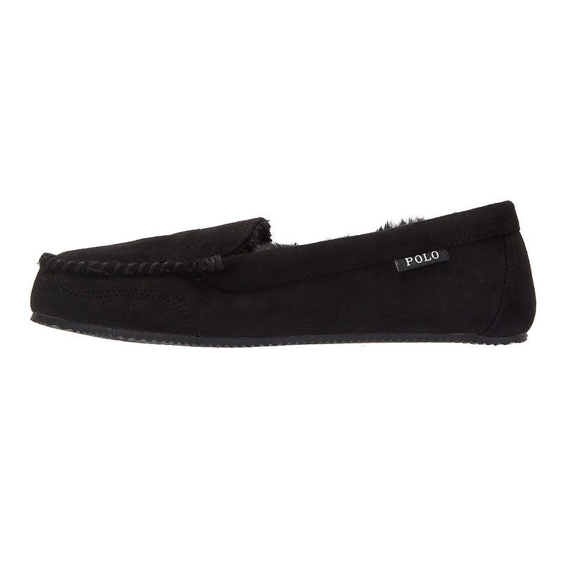 Ralph Lauren Dezi V Womens Black Slippers
