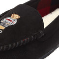 Ralph Lauren Dezi V Bear Womens Black Slippers
