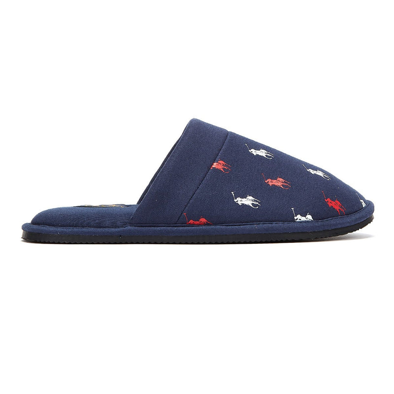 Ralph Lauren Kollin Mens Navy Slippers