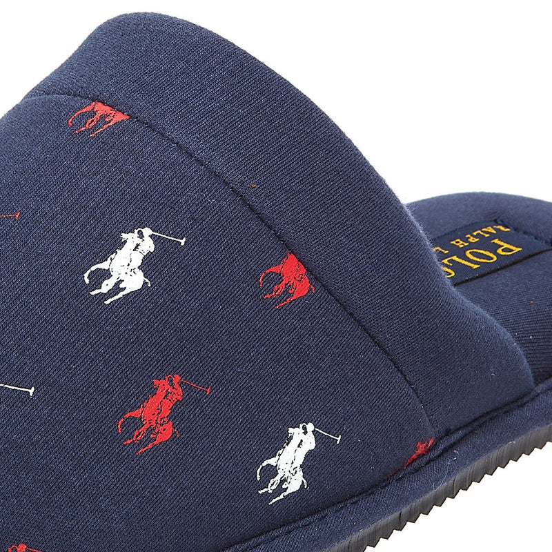 Ralph Lauren Kollin Mens Navy Slippers