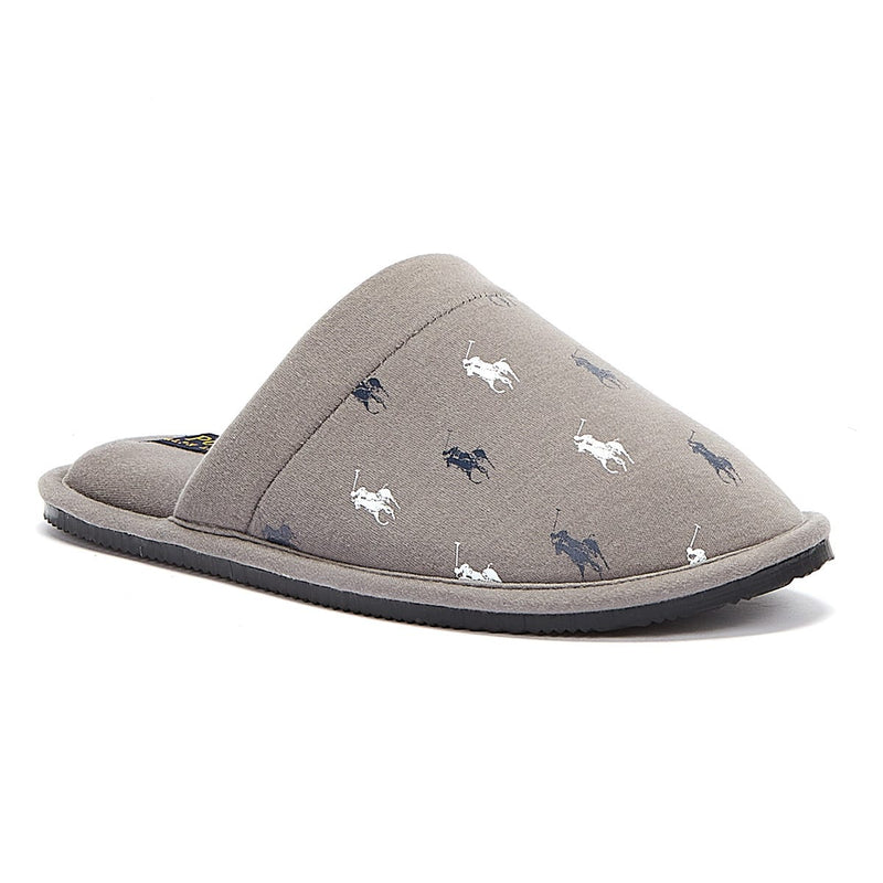 Ralph Lauren Kollin Mens Grey Slippers