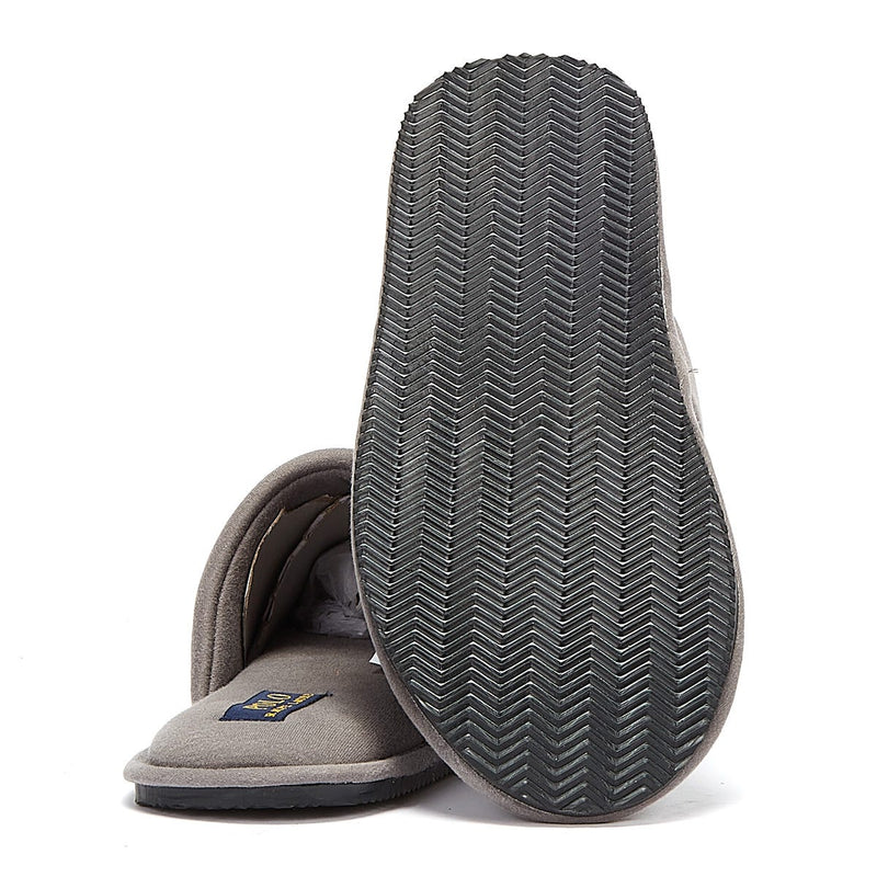 Ralph Lauren Kollin Mens Grey Slippers