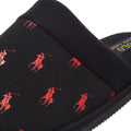 Ralph Lauren Kollin Mens Black Slippers
