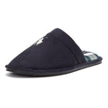 Ralph Lauren Kalrence Microsuede Mens Navy Slippers