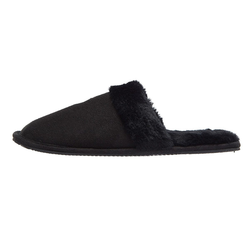 Ralph Lauren Summit Scuff II Womens Black Slippers