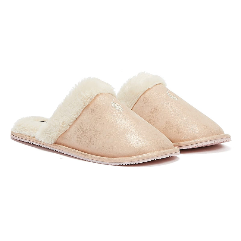 Ralph Lauren Summit Scuff II Womens Pink Slippers