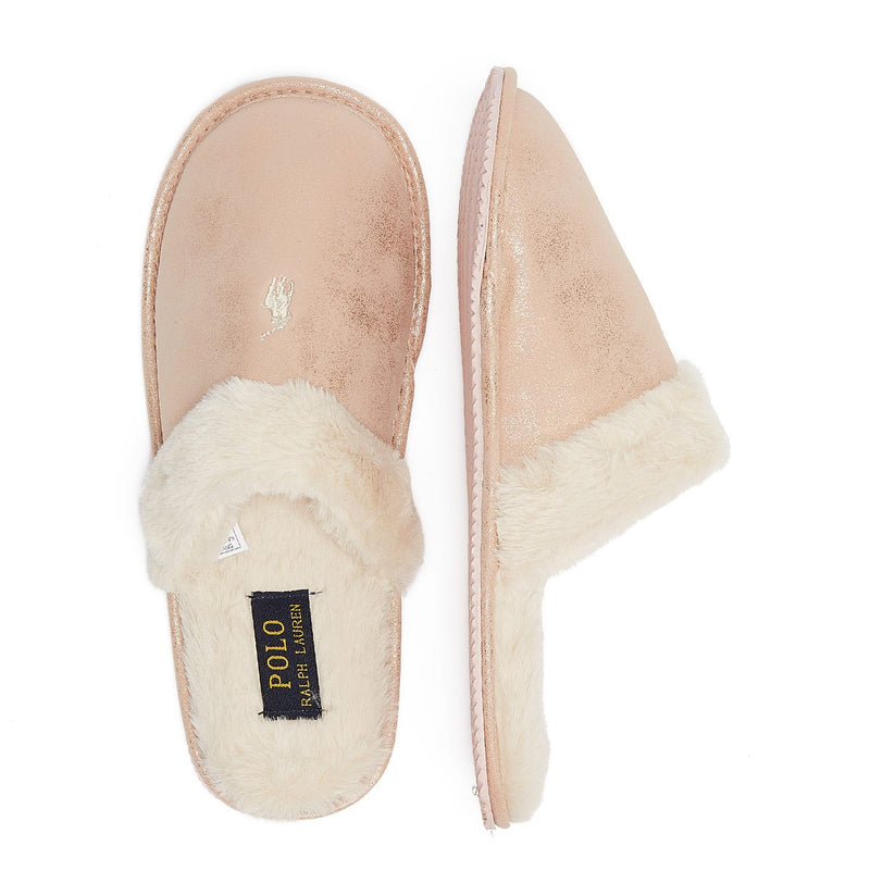 Ralph Lauren Summit Scuff II Womens Pink Slippers