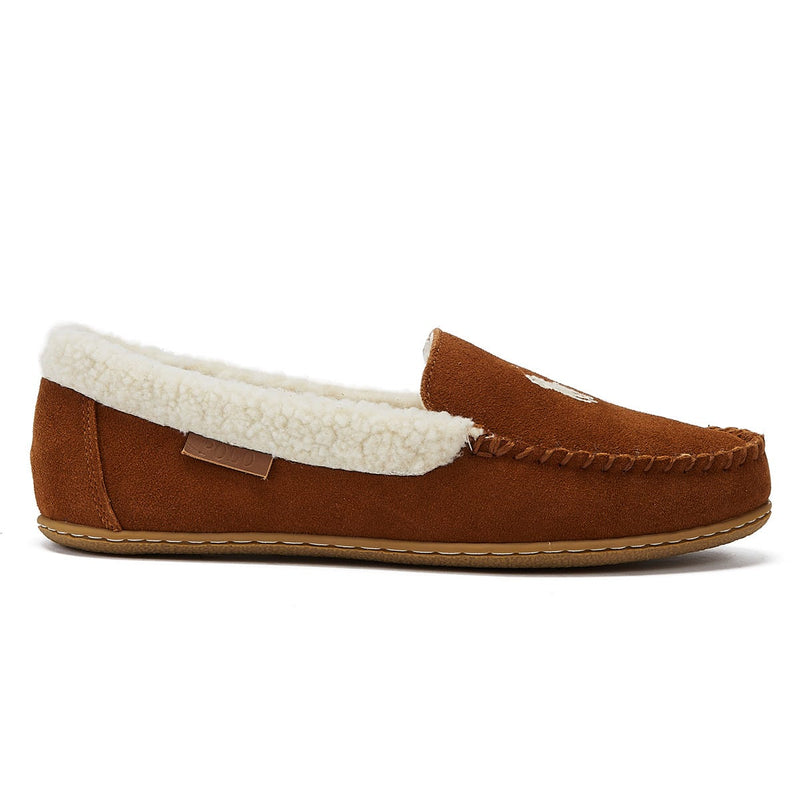 Pantoufles Ralph Lauren Collins Womens Snuff